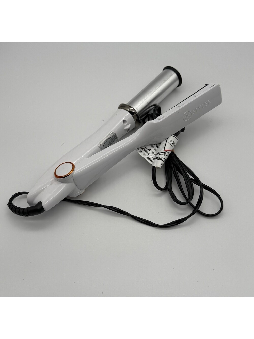 InStyler Wet to Dry Rotating Iron IS2.2-1001 Hair Straightener Curler Tested